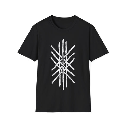 Web of Wyrd | Norse Pagan | Viking | Unisex Softstyle T-Shirt | White Design