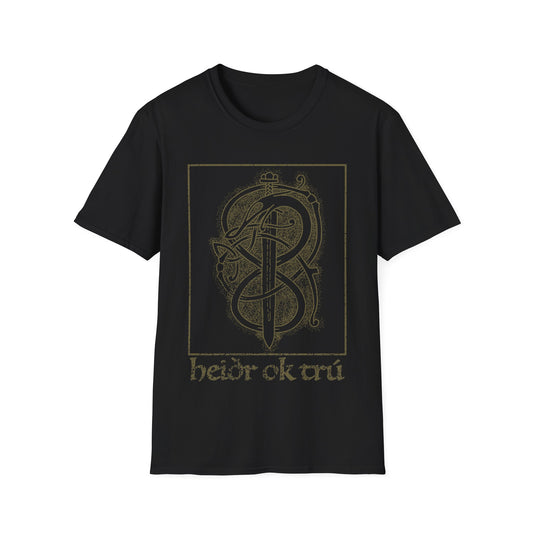 Honor & Faith | Norse Pagan | Viking | Unisex Softstyle T-Shirt