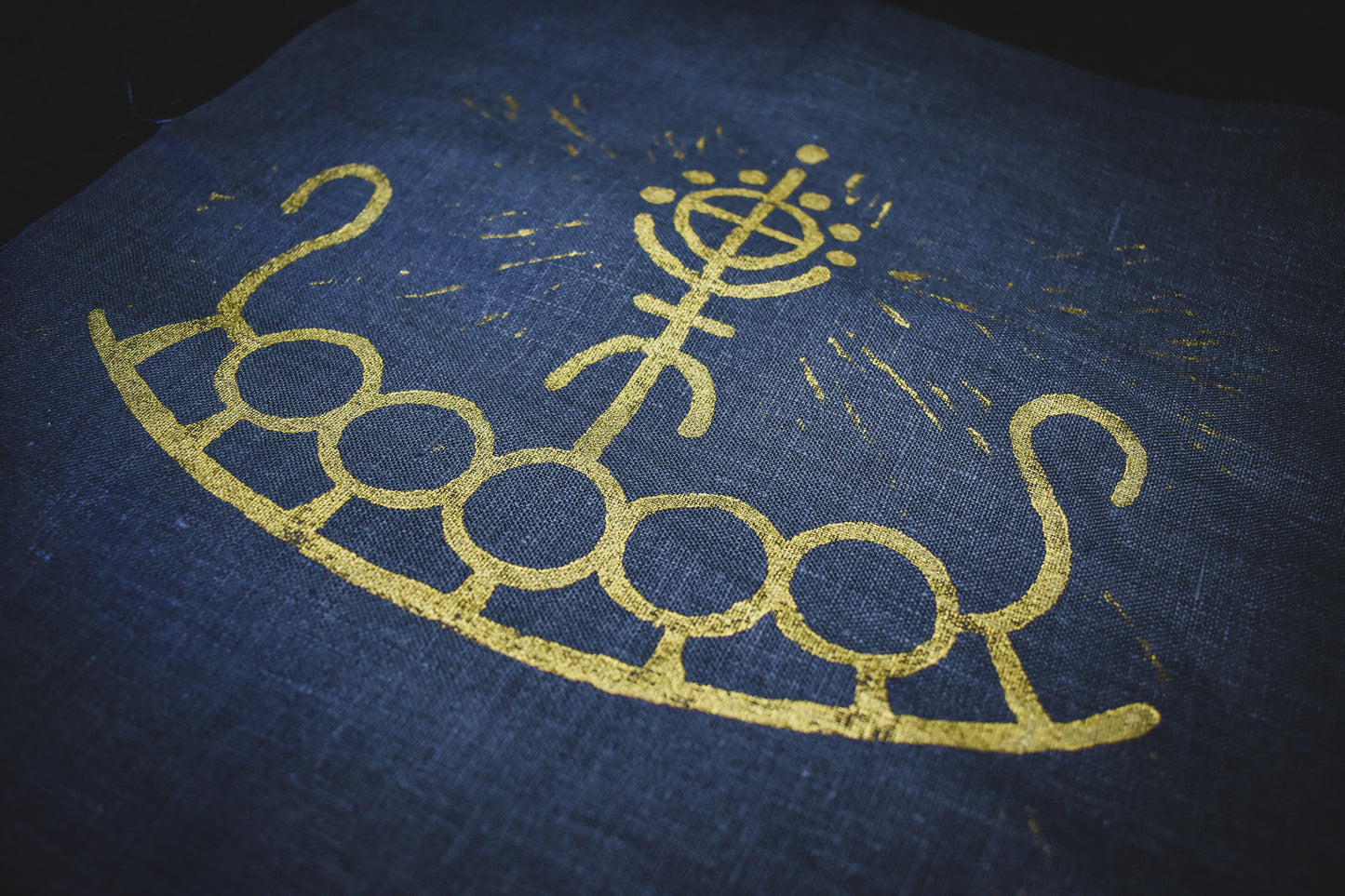 Nordic Longship - Altar Cloth