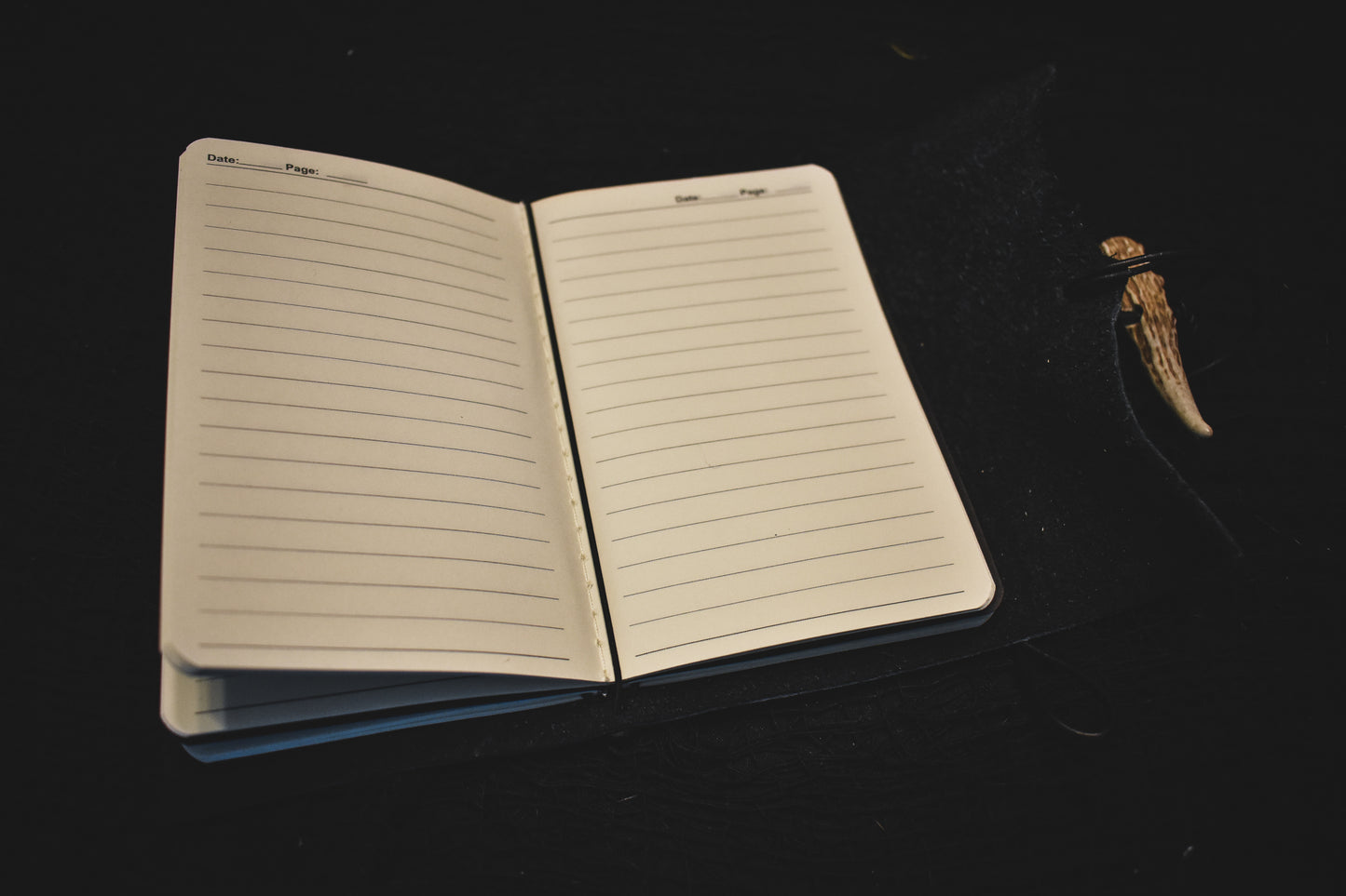 Refillable Leather Journal - Pocket Size