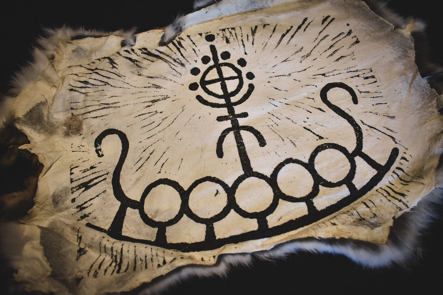 Nordic Longship - Altar Cloth