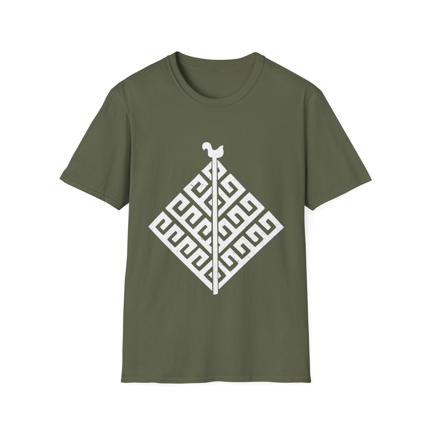 Yggdrasil | Norse Pagan | Viking | Unisex Softstyle T-Shirt | White Design