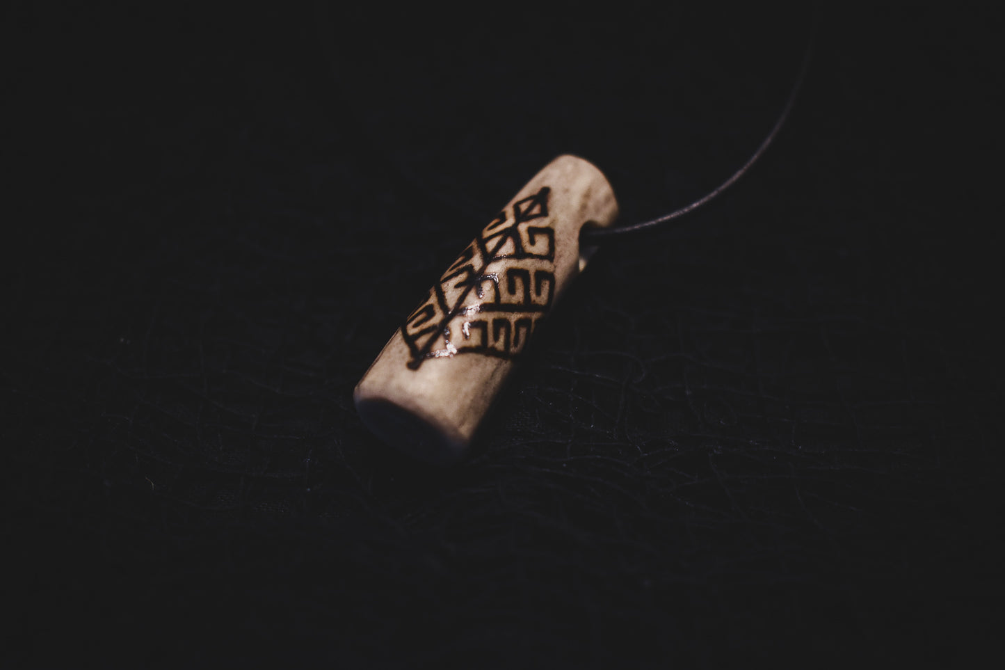 Antler Pendant | Roots of Yggdrasil | Norse Pagan Heathen Jewelry