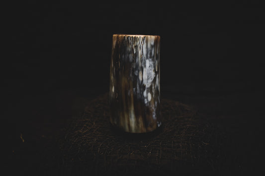 Rustic Horn Taper Candle Holder