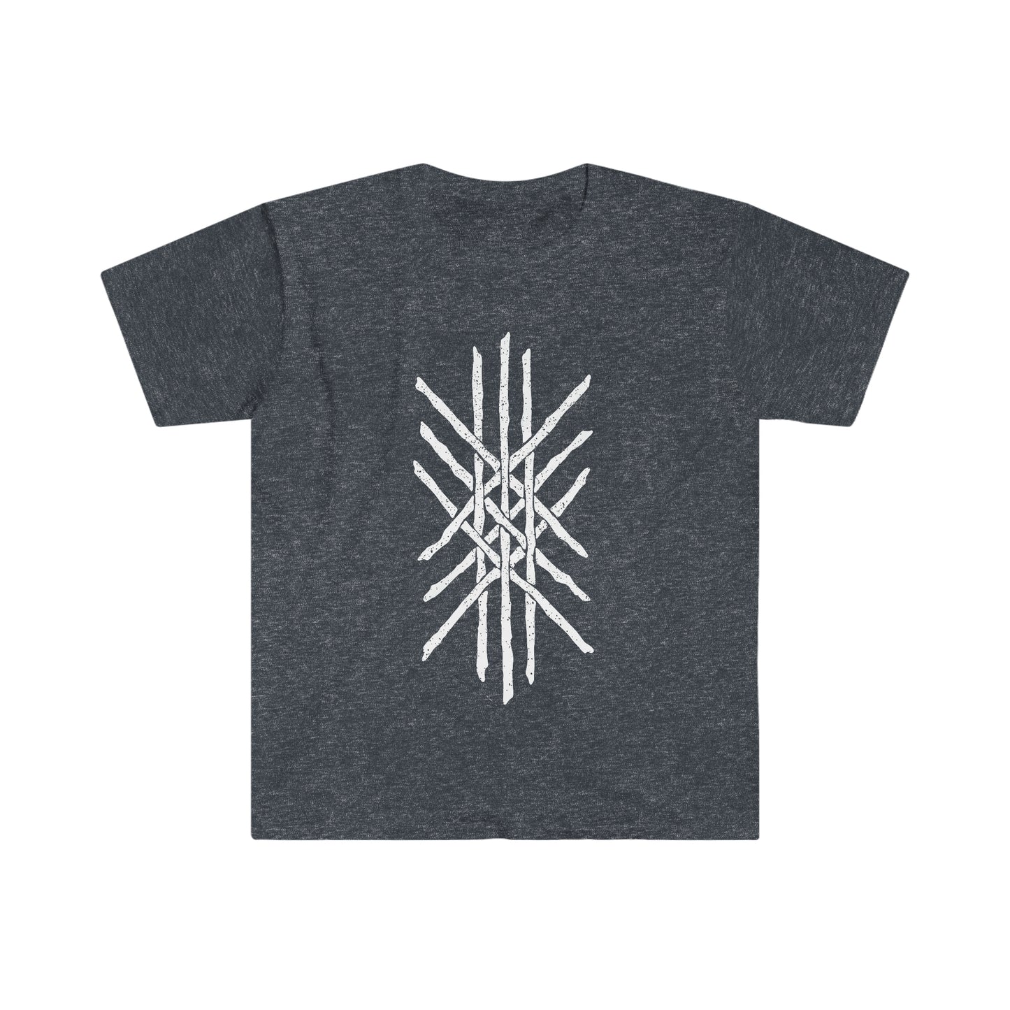 Web of Wyrd | Norse Pagan | Viking | Unisex Softstyle T-Shirt | White Design